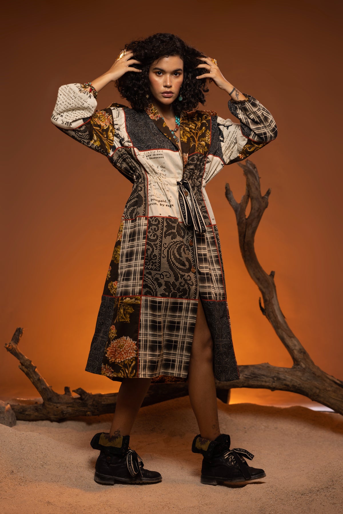 Willow Multi Panel Cotton Lined Jacket