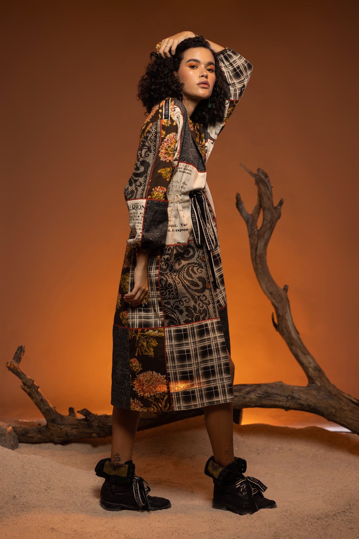 Willow Multi Panel Cotton Lined Jacket
