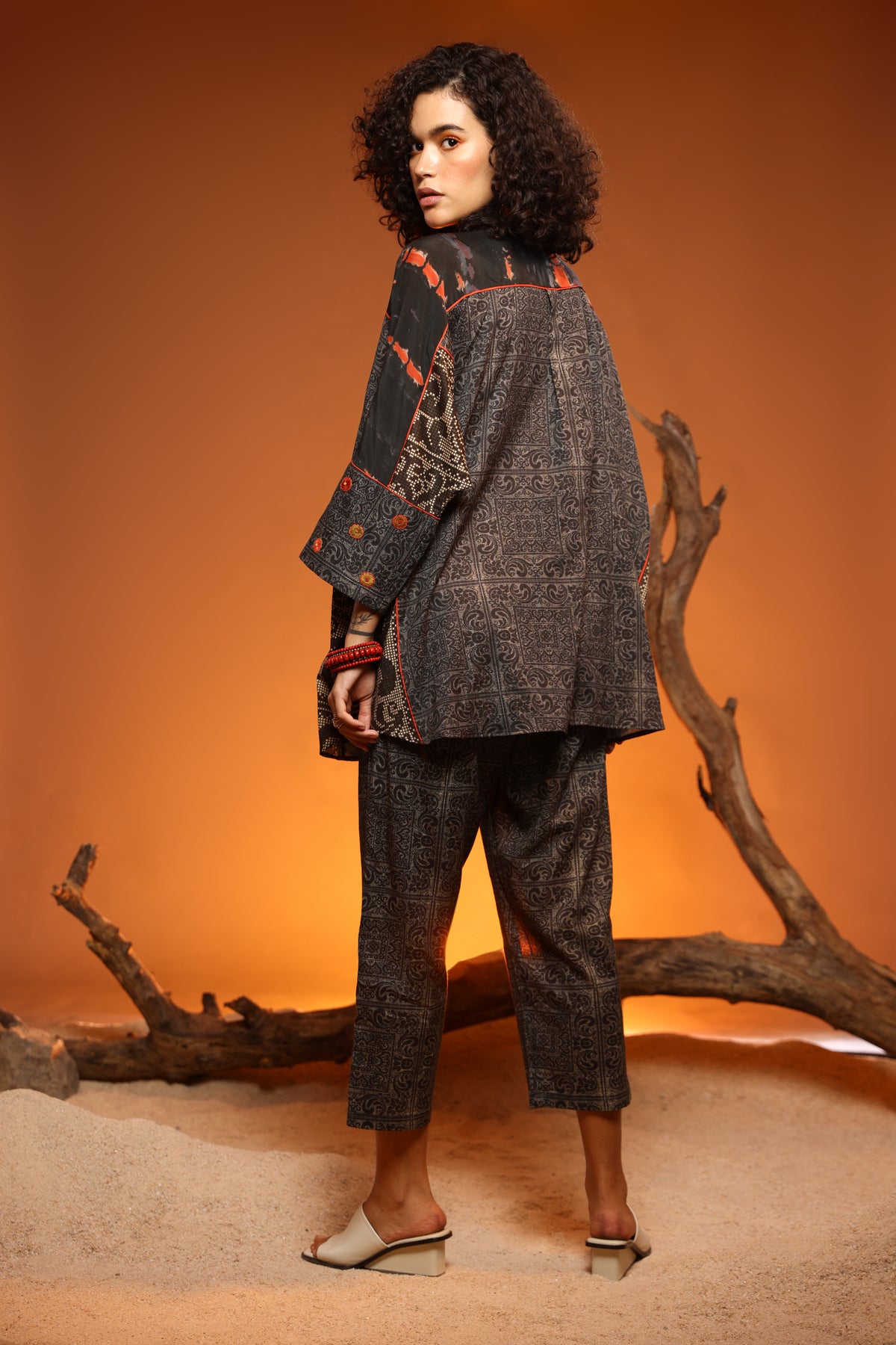 Sheesham Embrodiered Boho Shirt