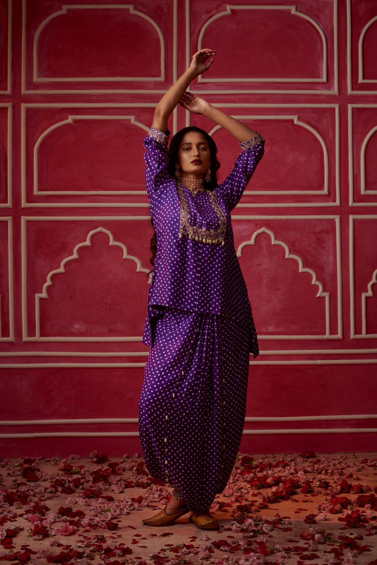 Bandhni Co-ord Set