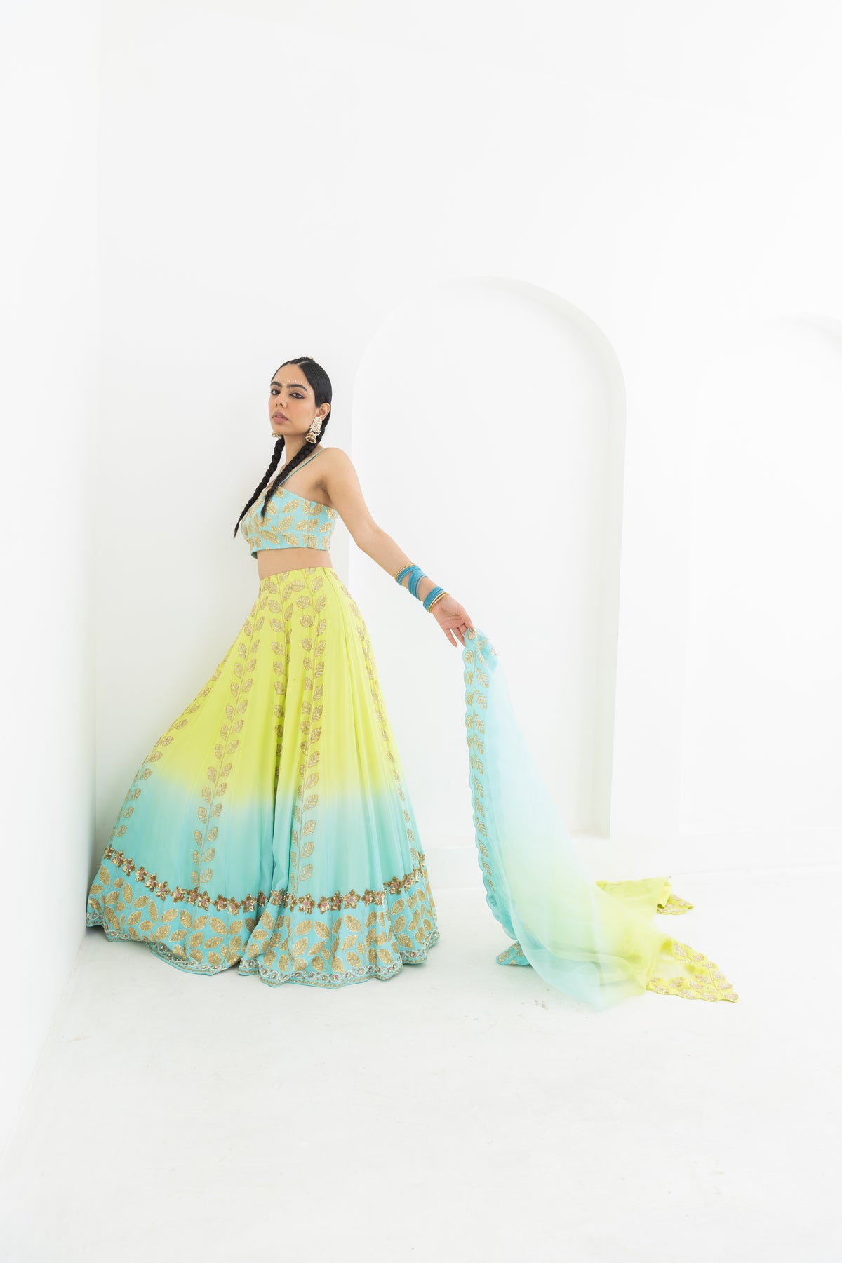 Champa Lehenga Set