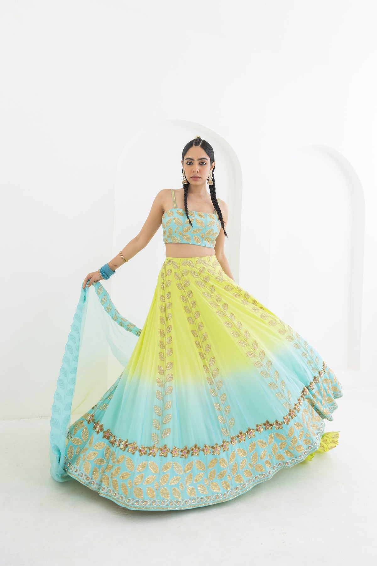Champa Lehenga Set