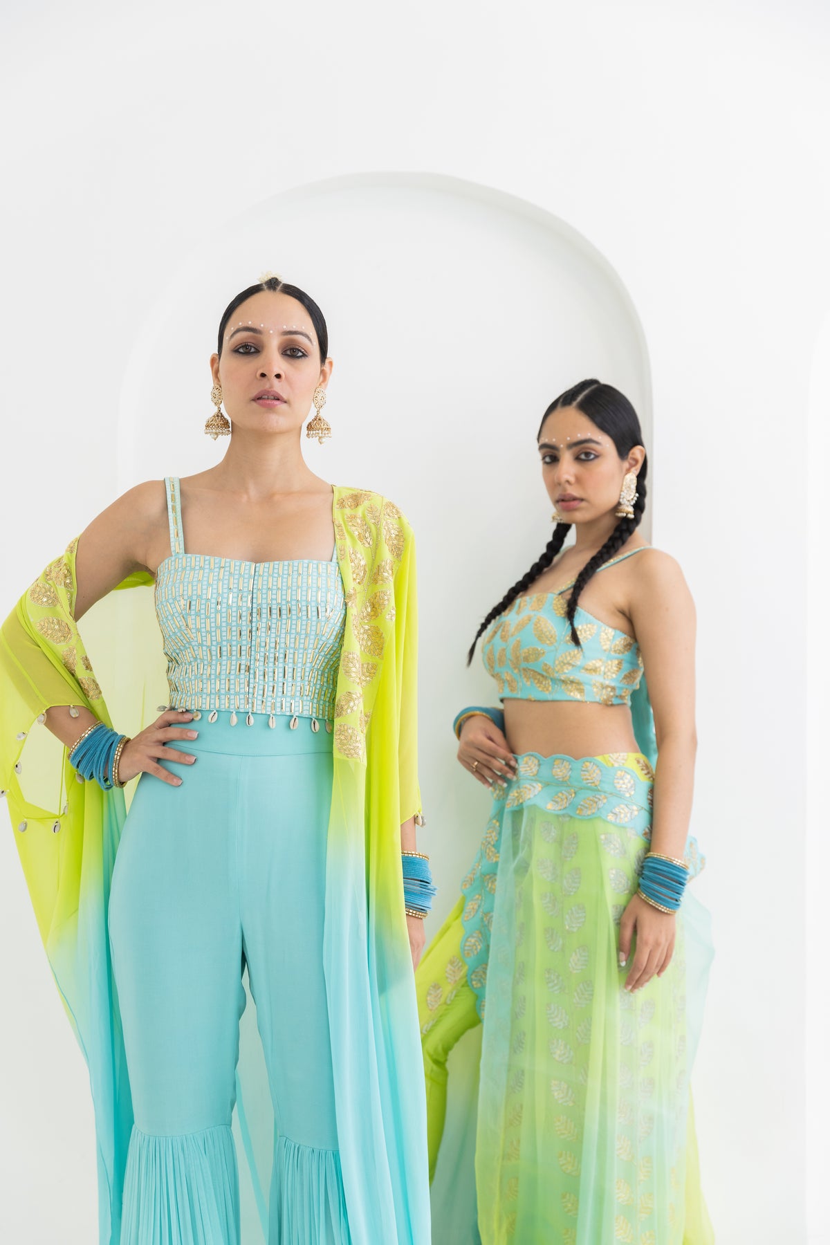 Mogra shrara Set