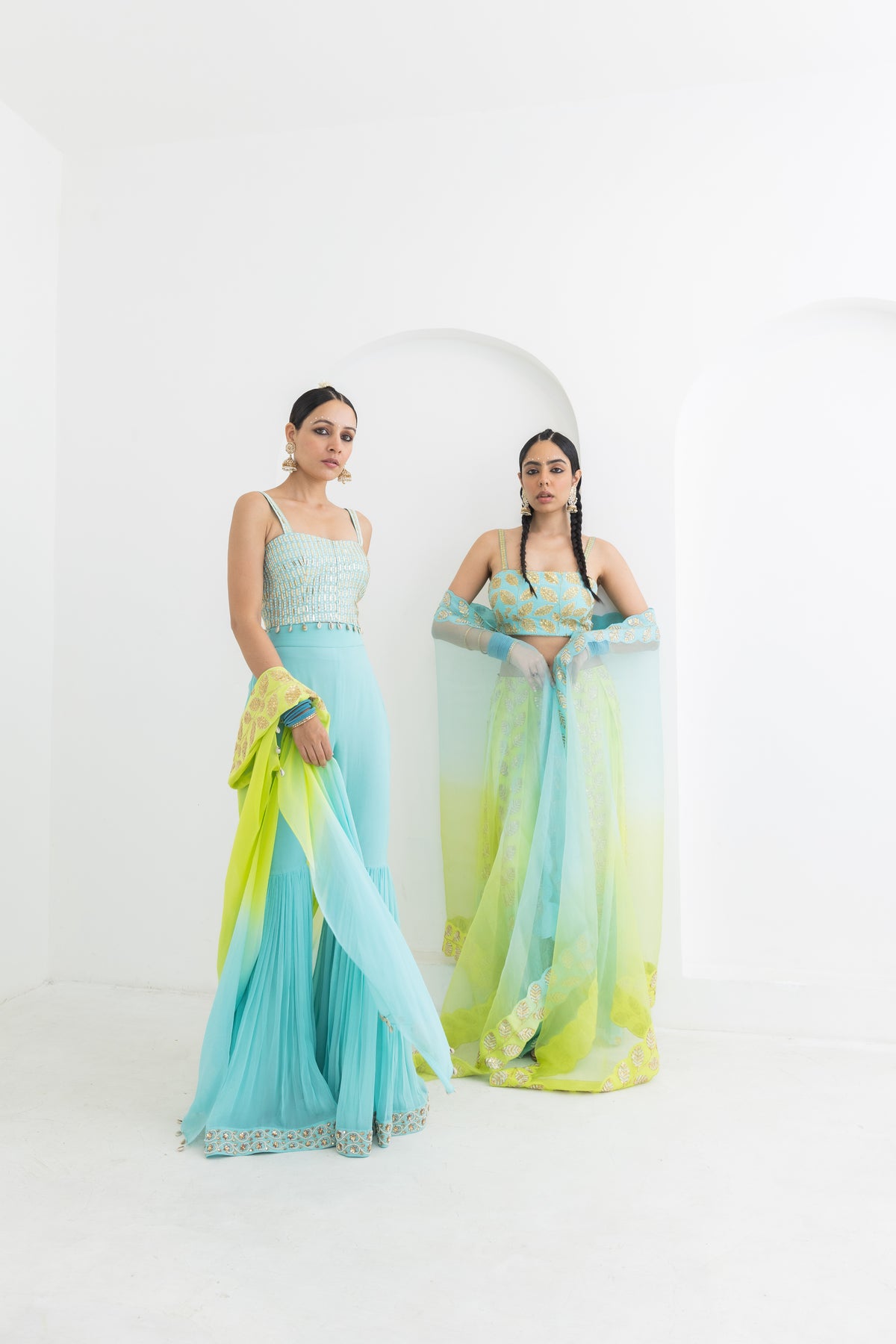 Mogra shrara Set