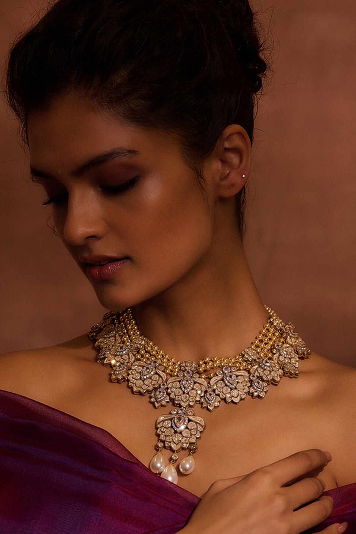 Gold Silver Necklace