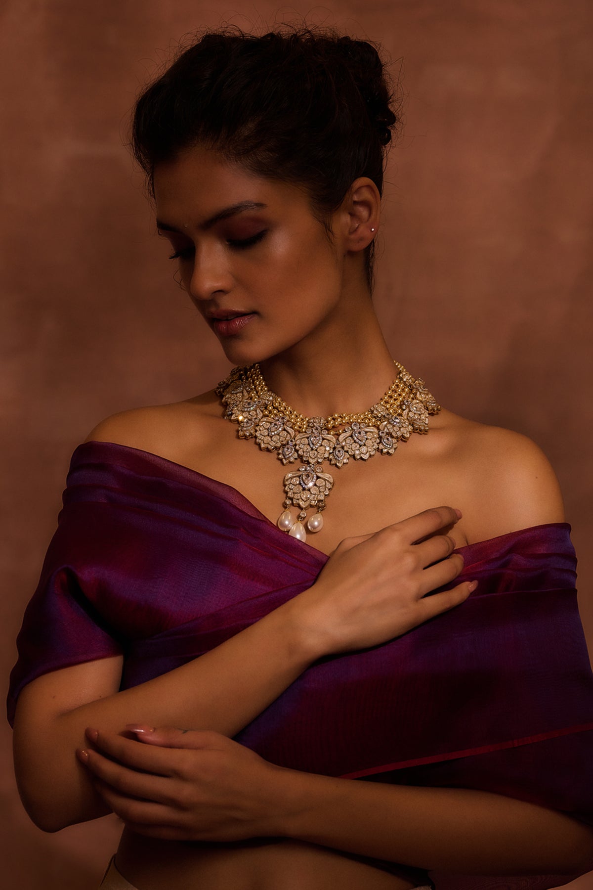Gold Silver Necklace