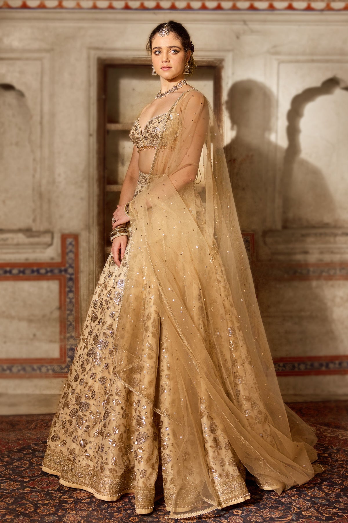 Gul Lehenga Set