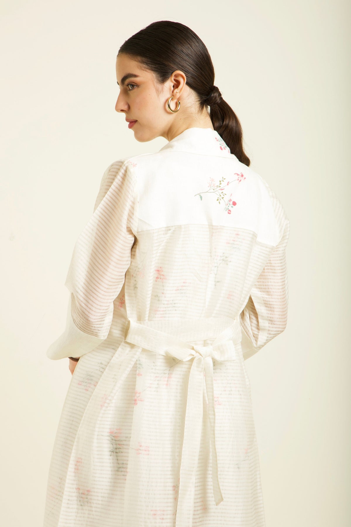 Ivory Jacket Set