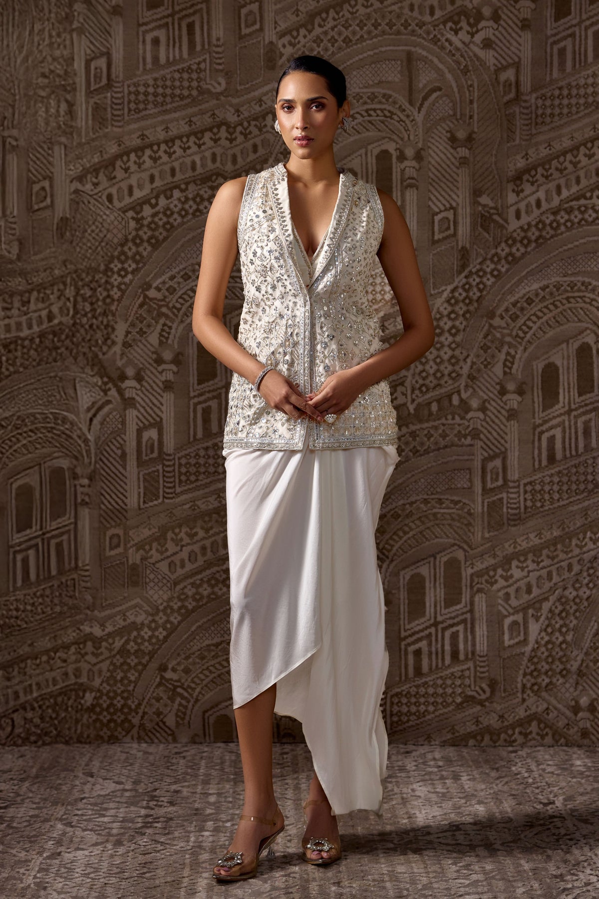 Vestige Jacket Skirt Set