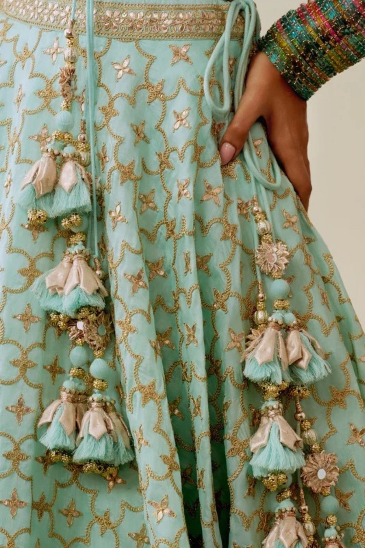 Nazm Lehenga Set
