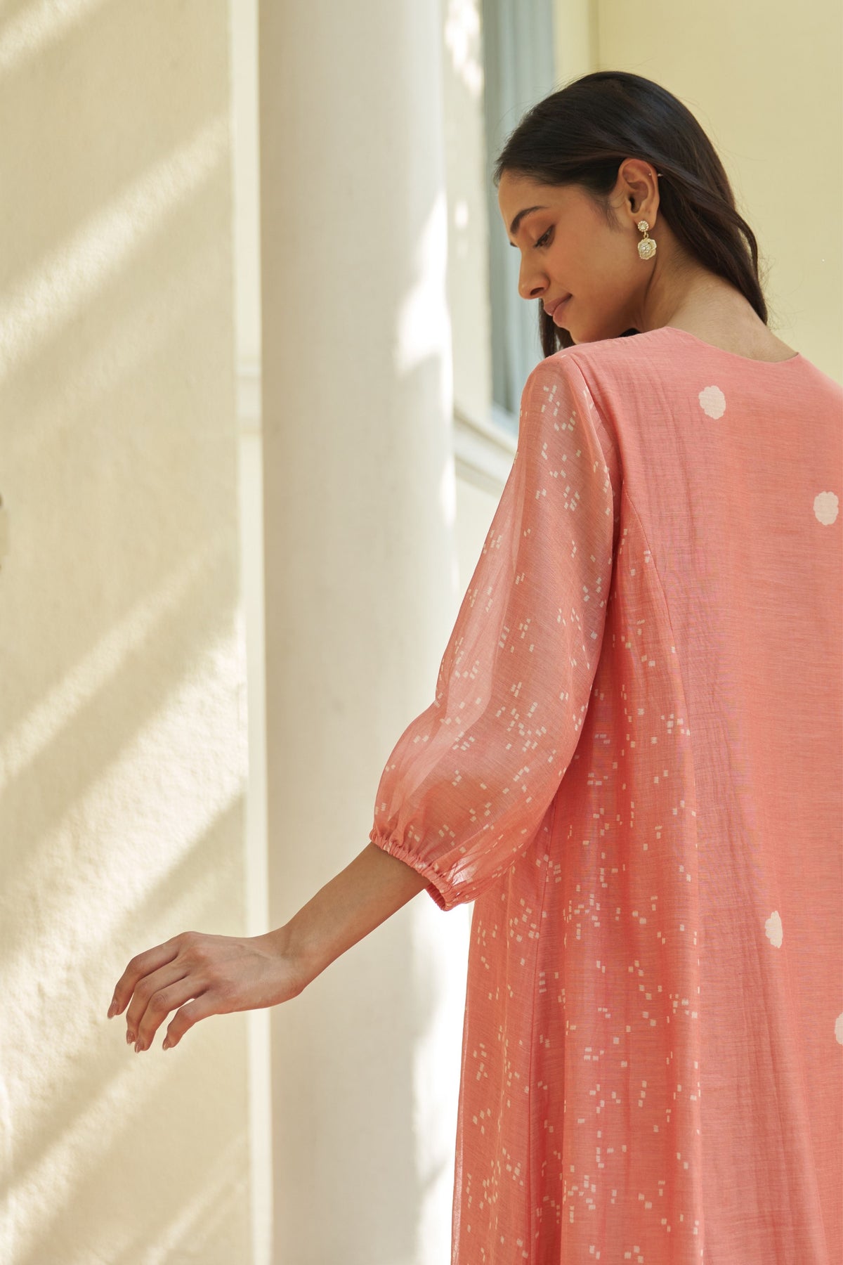 Hibiscus Pintuck Kurta Set