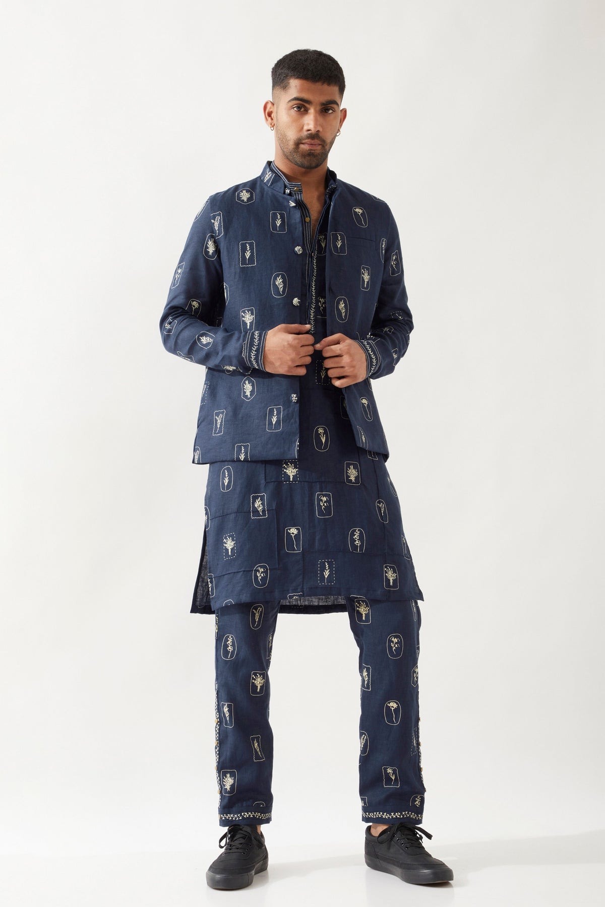Madox Stamp Navy Bandi Set