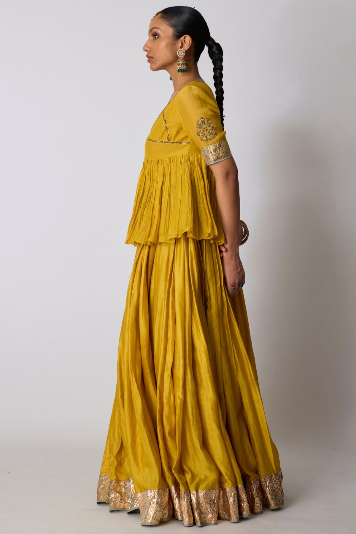 Kesari Lehenga Set