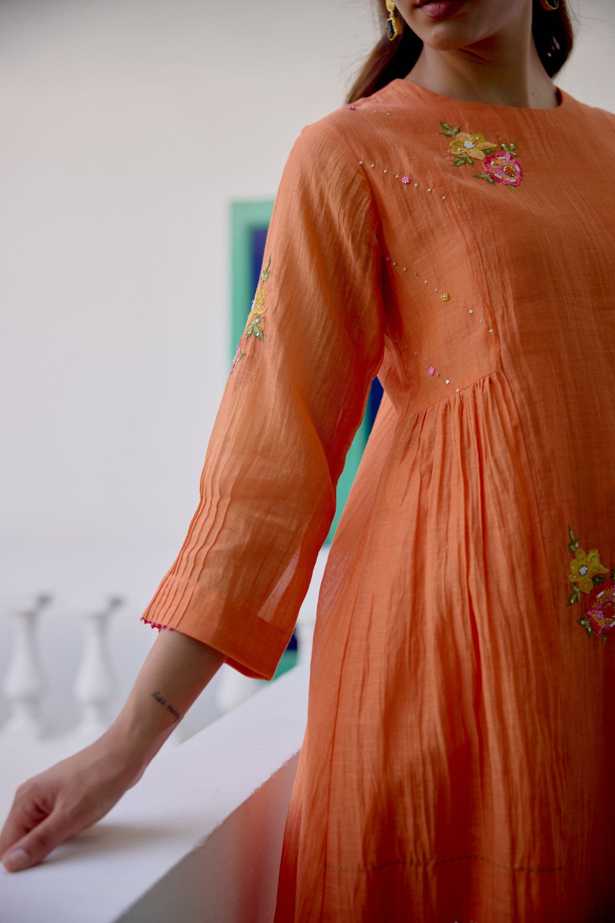 Tangerine Love Suit Set