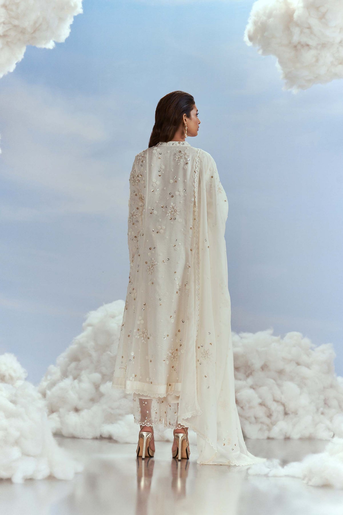 Ivory Babylon Kalidar Kurta Set