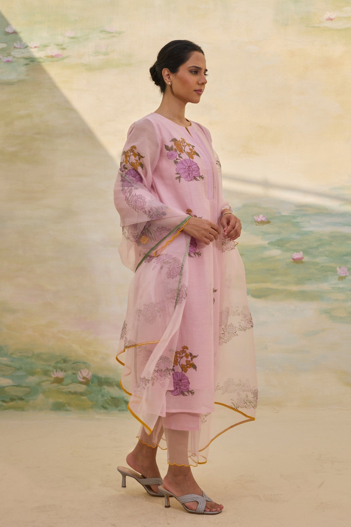 Charm Violet Kurta Set