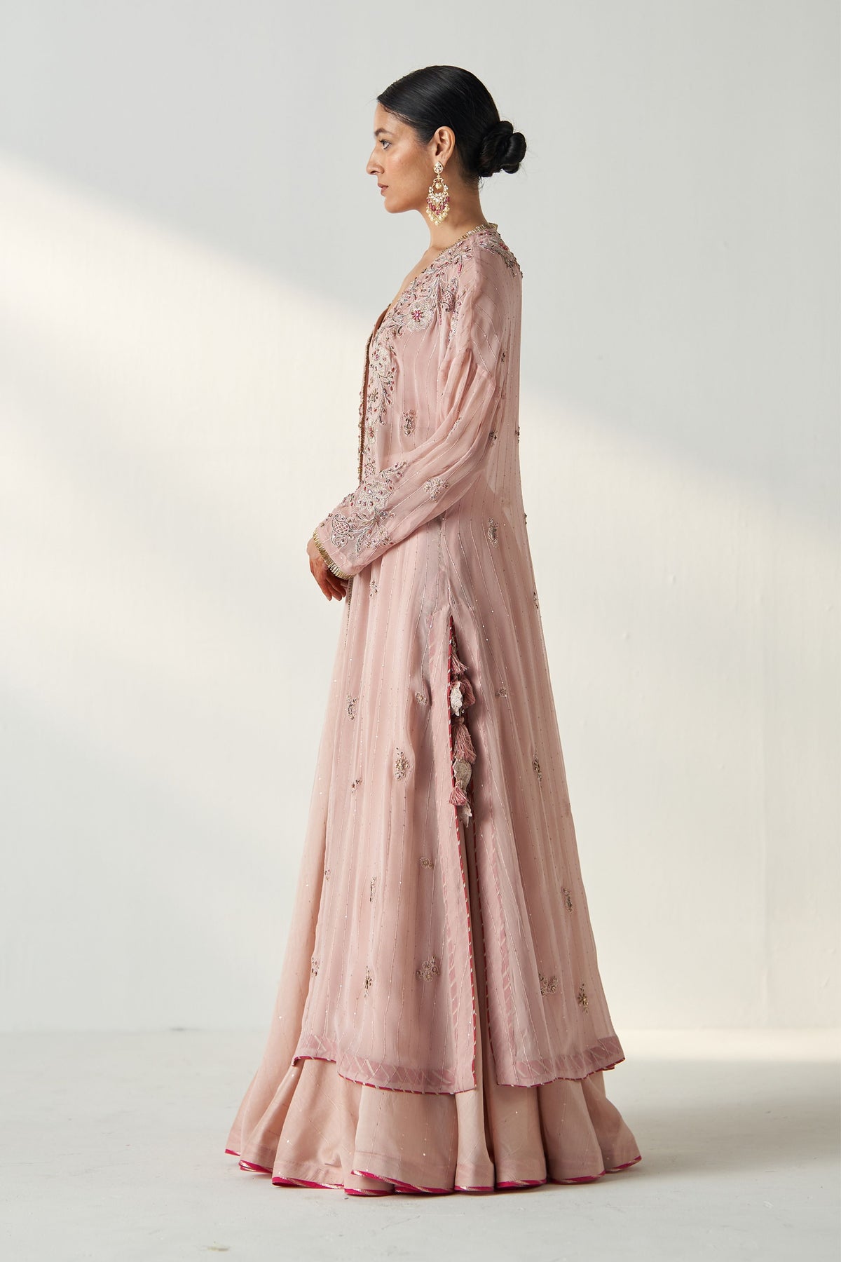 Zoya Blush Pink Lehenga Set
