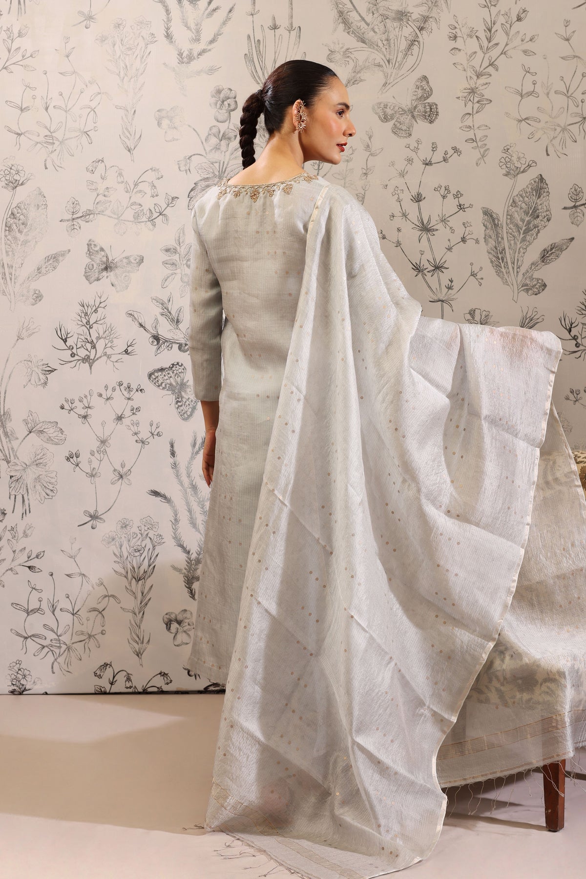 Padmini Blue Kurta Set