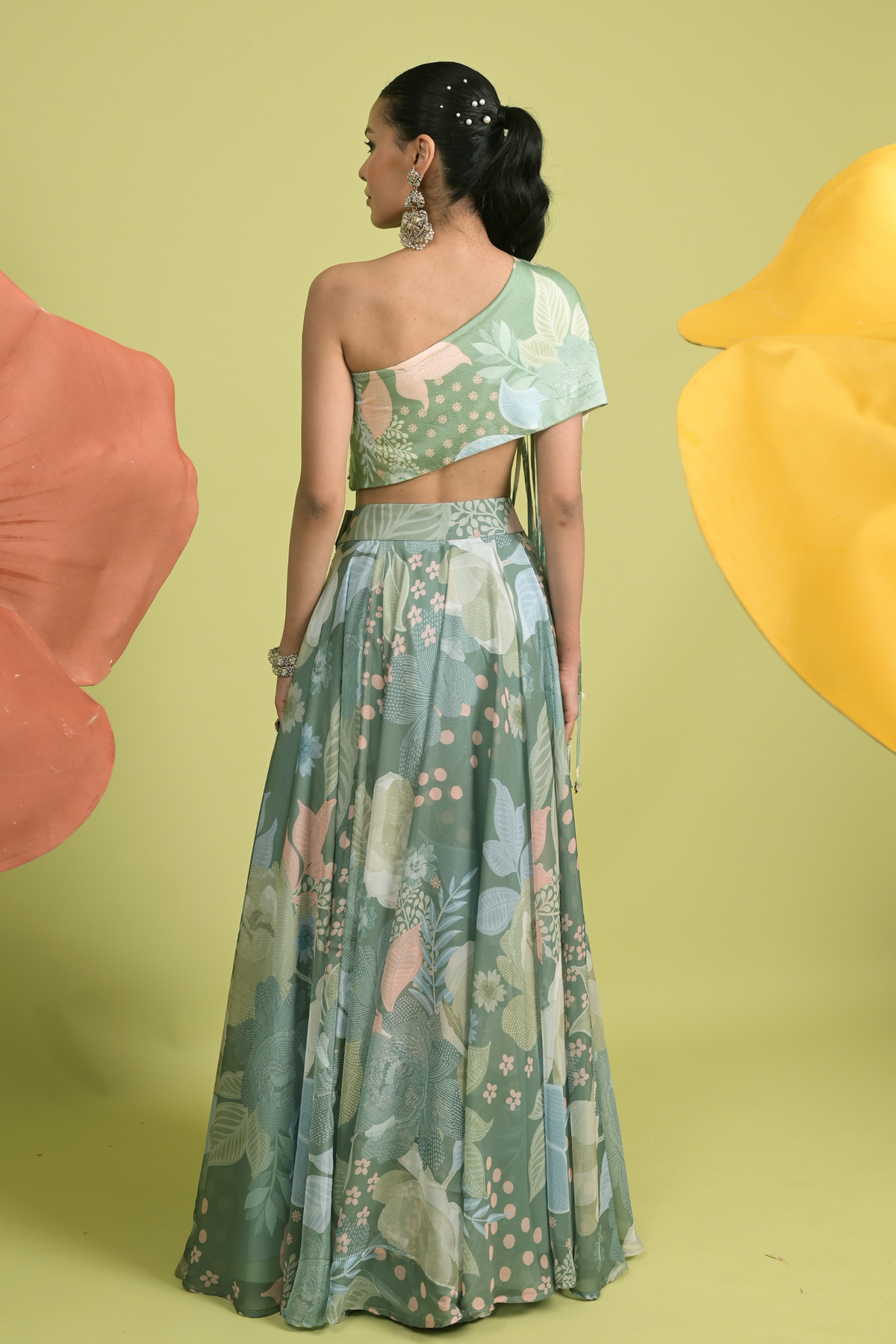 Ethereal Charm Cape Set