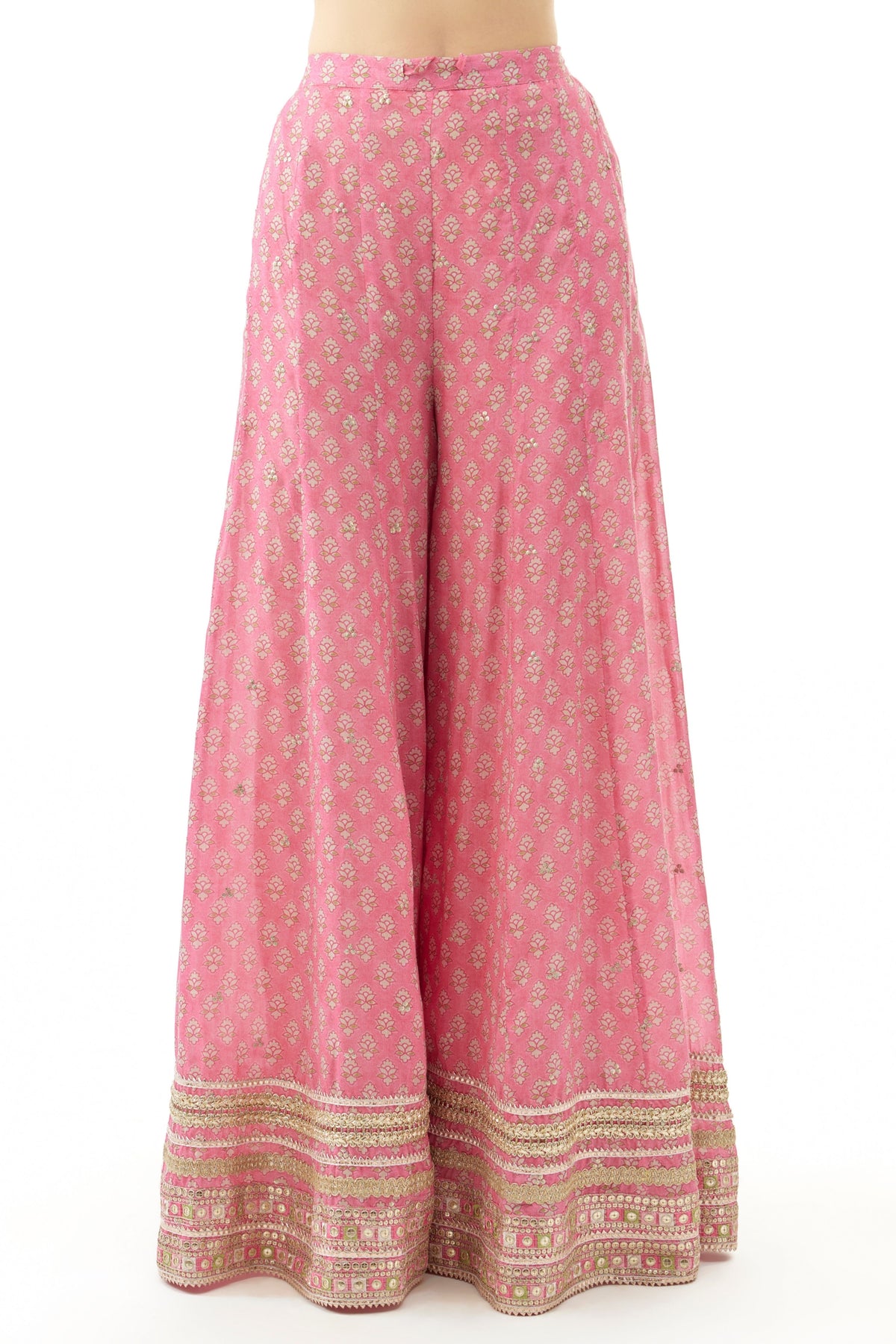 Pink Simoni Sharara Set