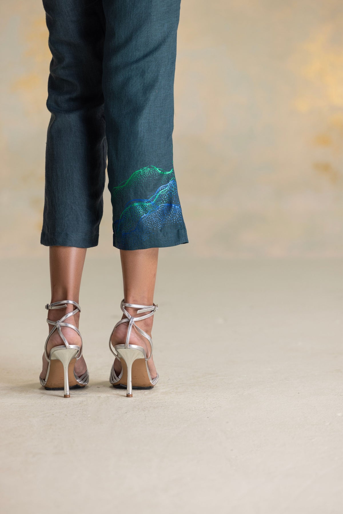 Peacock Veil Celine Co-ord Set