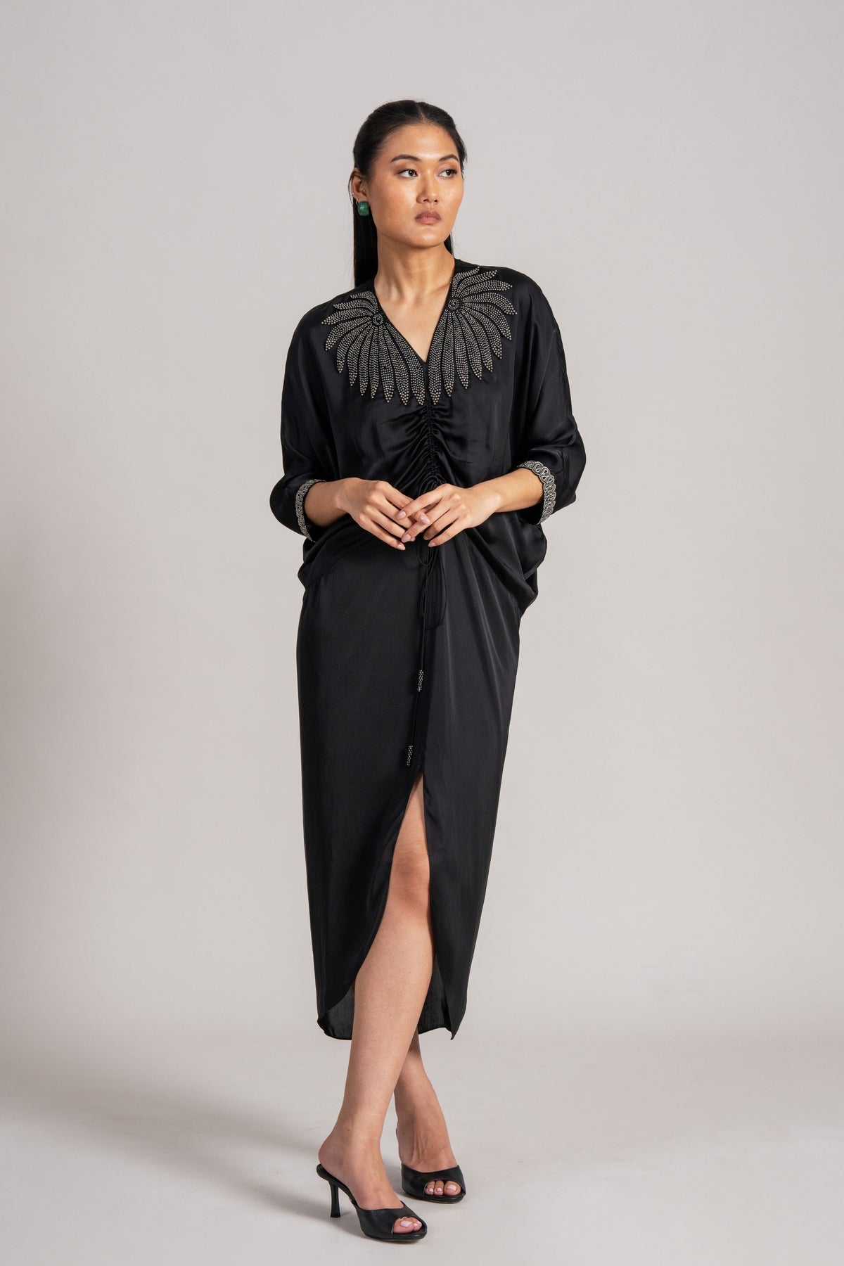 Estelle Rays Drawstring Dress