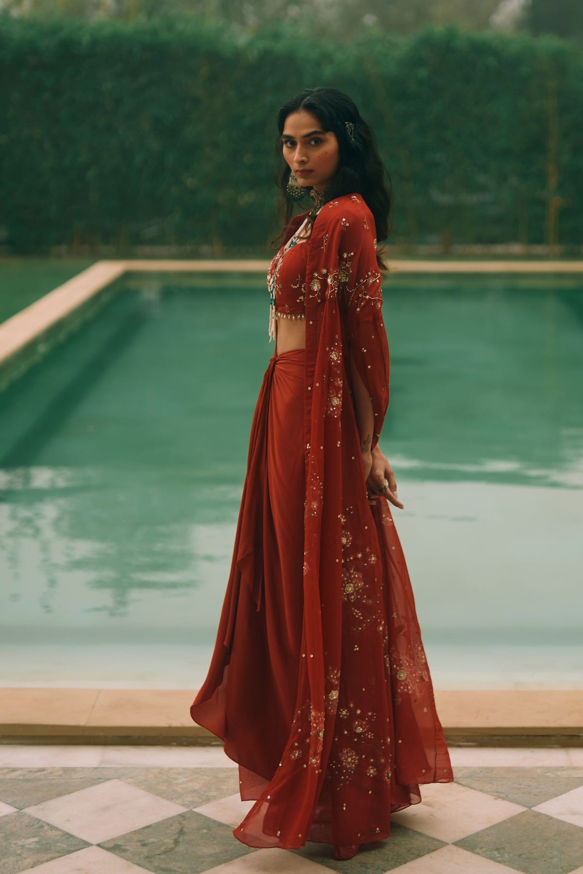 Marianne Cape Set