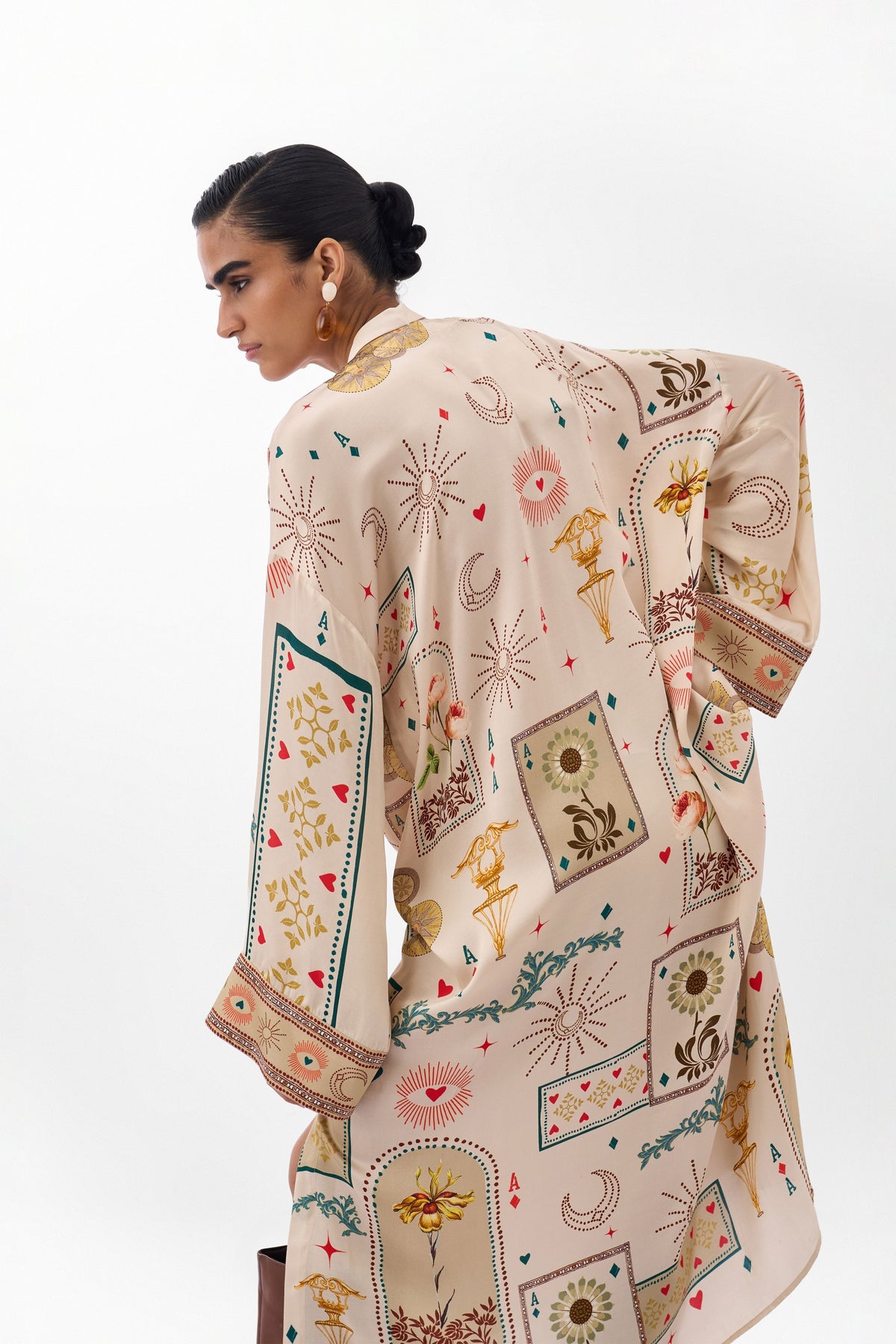 Adah Postcards Petals Kaftan