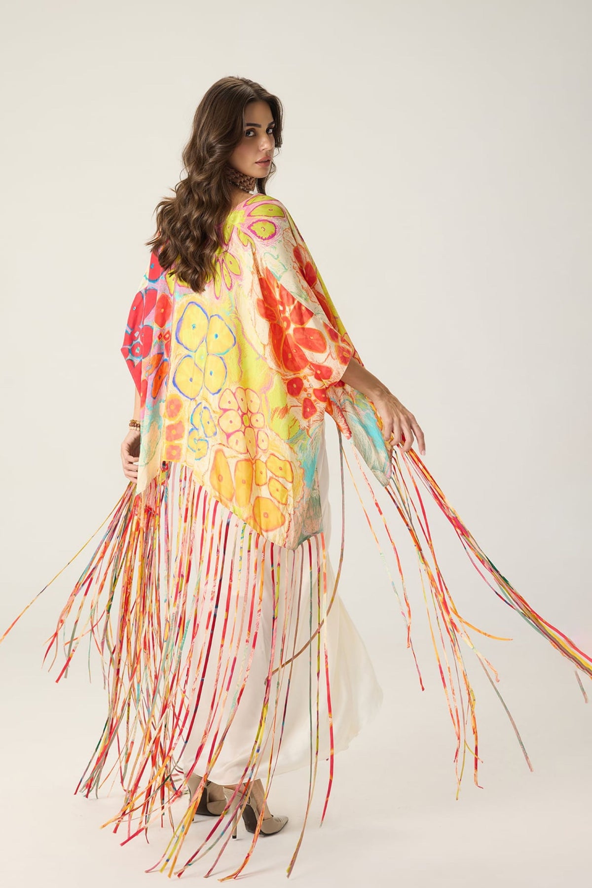 Multicolor Leni Cape