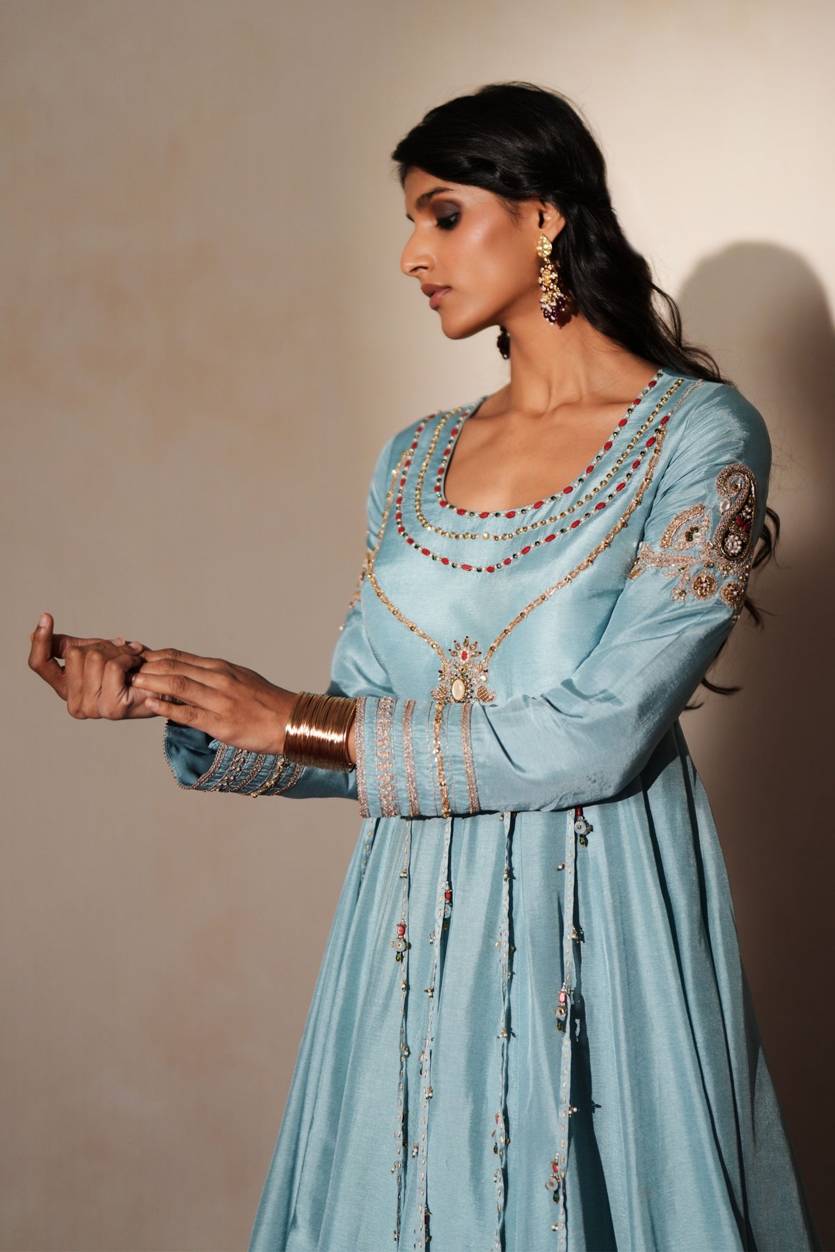Surahi Anarkali Gown