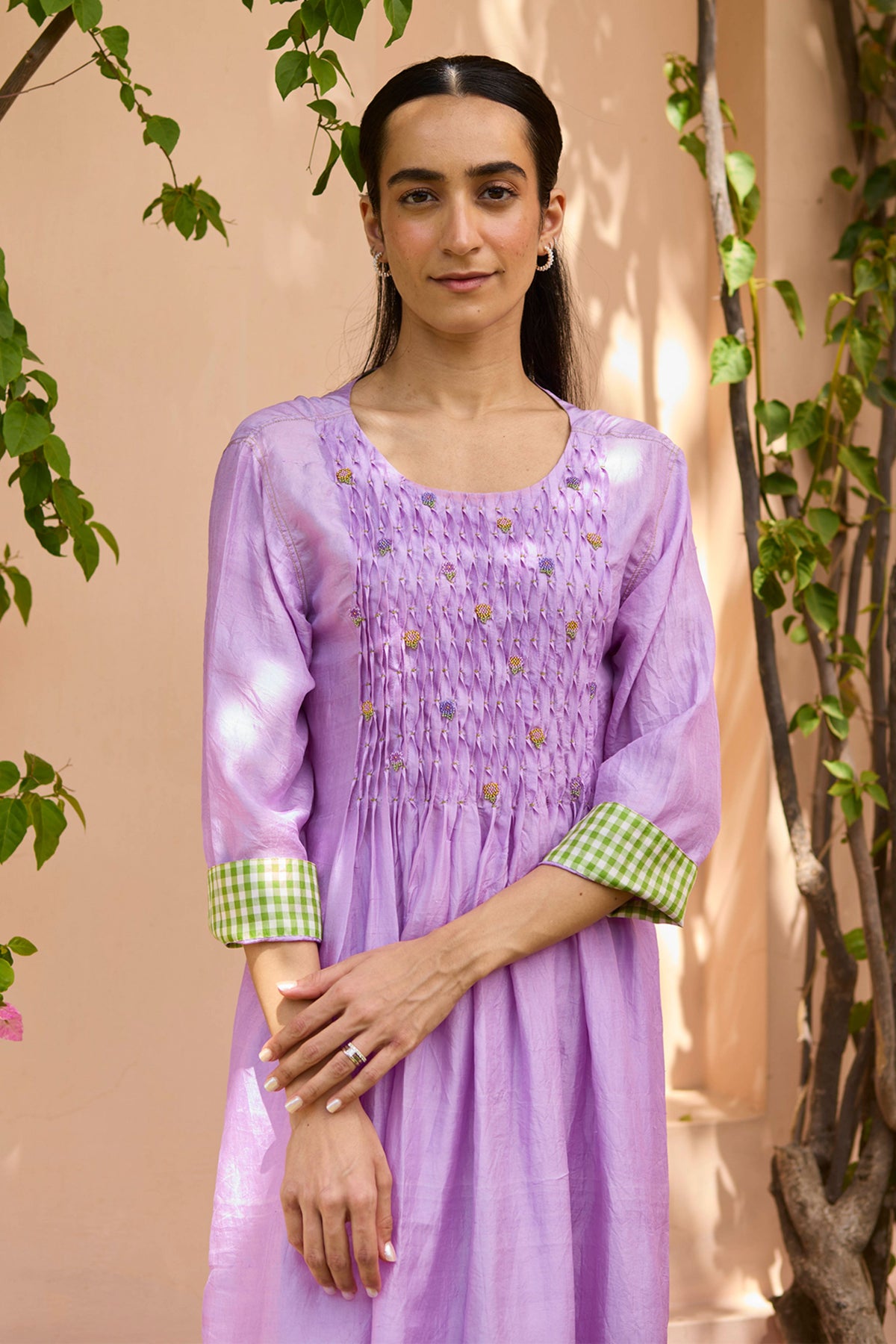 Radiant Lavender Kurta Set