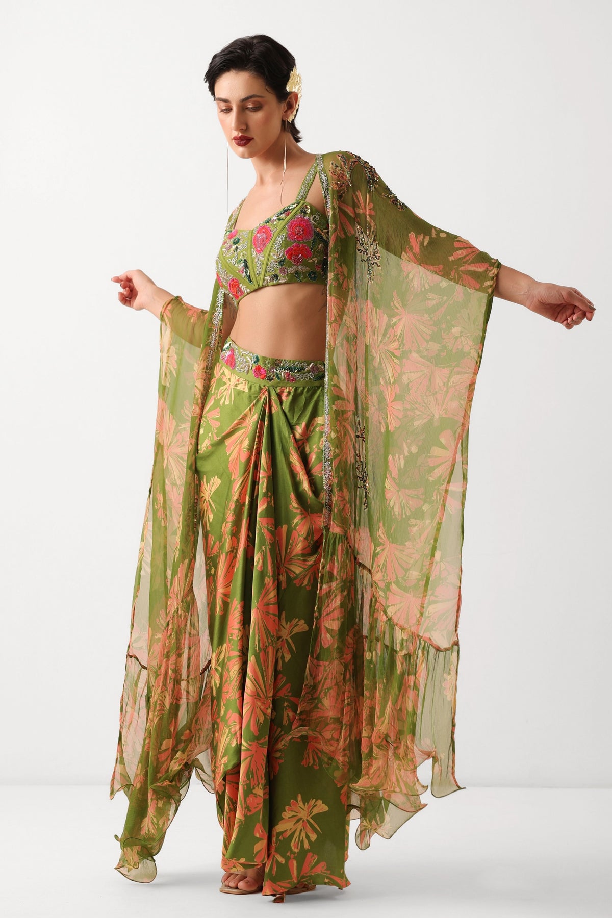 Avocado Teriza Cape Set
