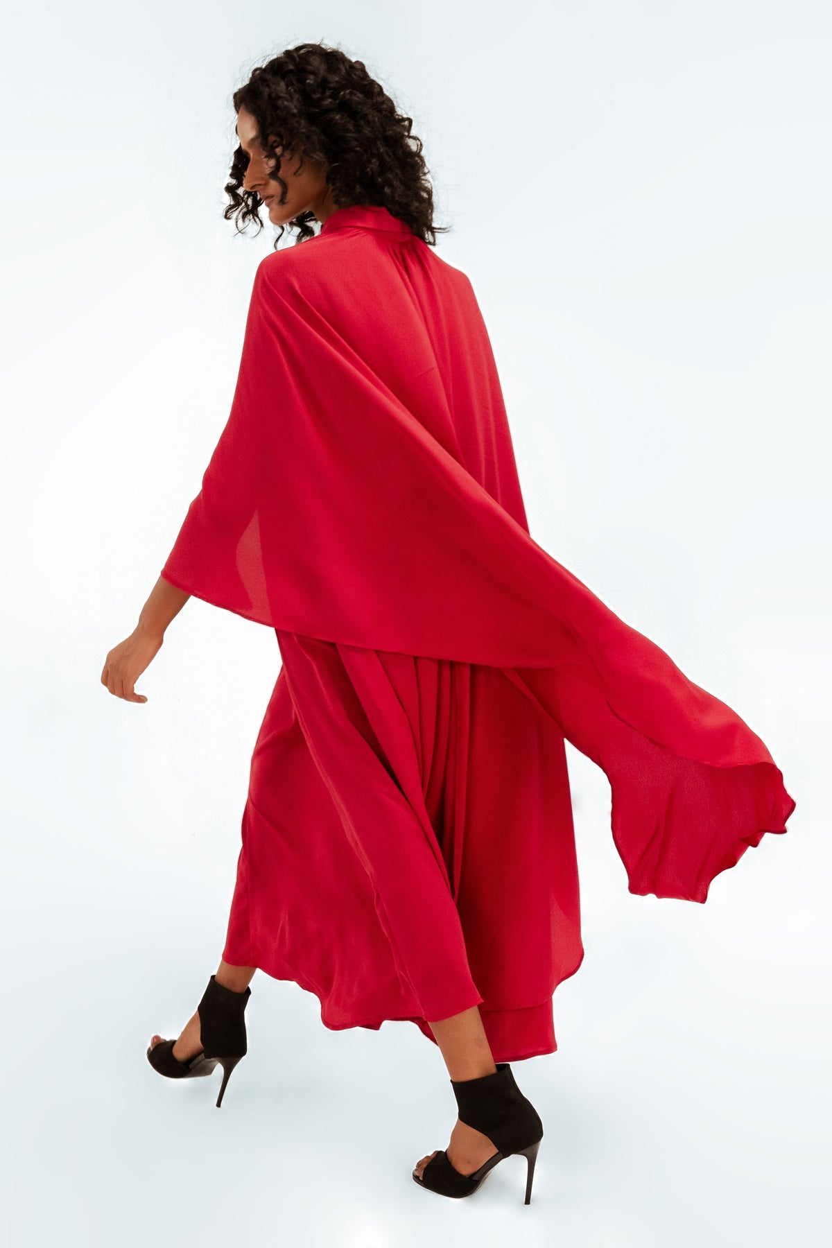 Alara Embellished Crepe Dress