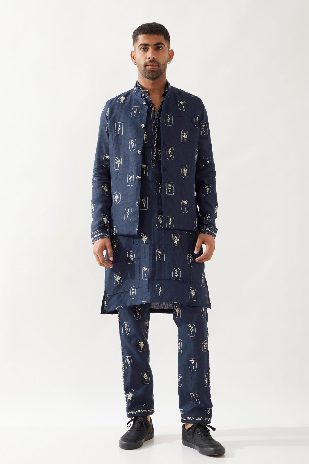 Madox Stamp Navy Bandi Set