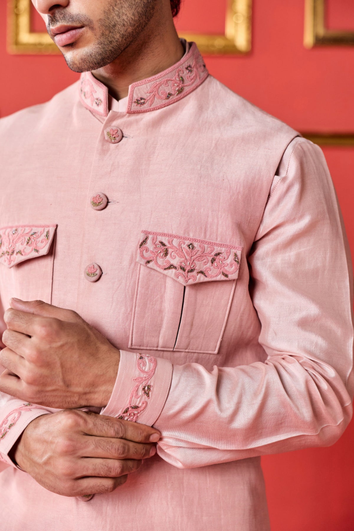 Viraj Nehru Jacket Set