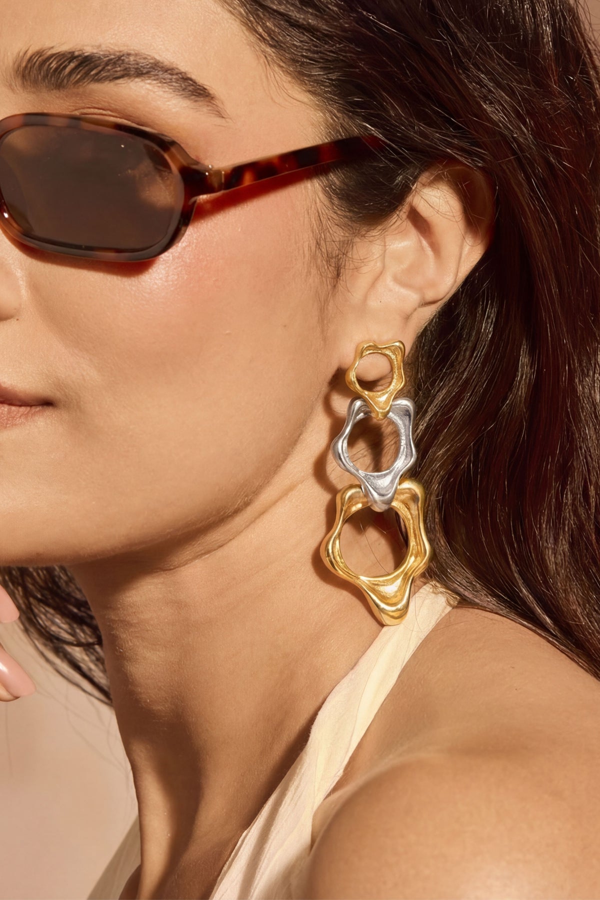 Fluid Trio Earring