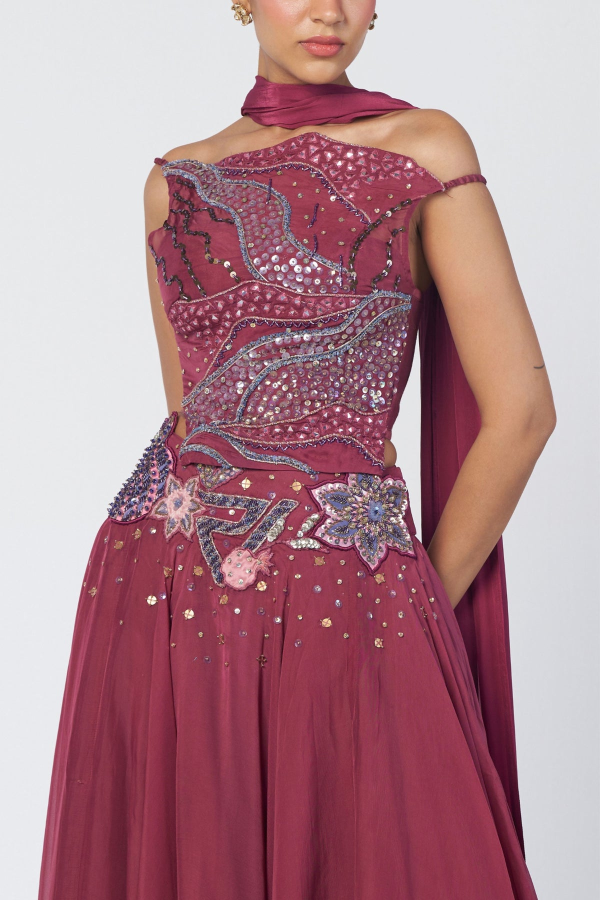 Param Sundari Lehenga  Set