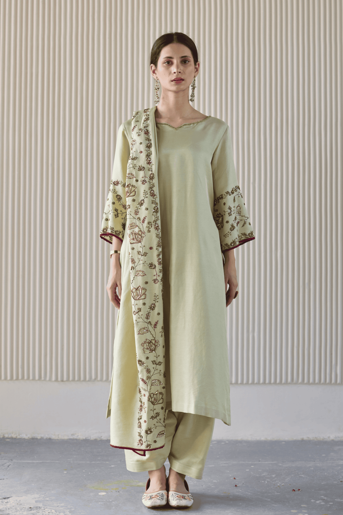 Green Noori Suit