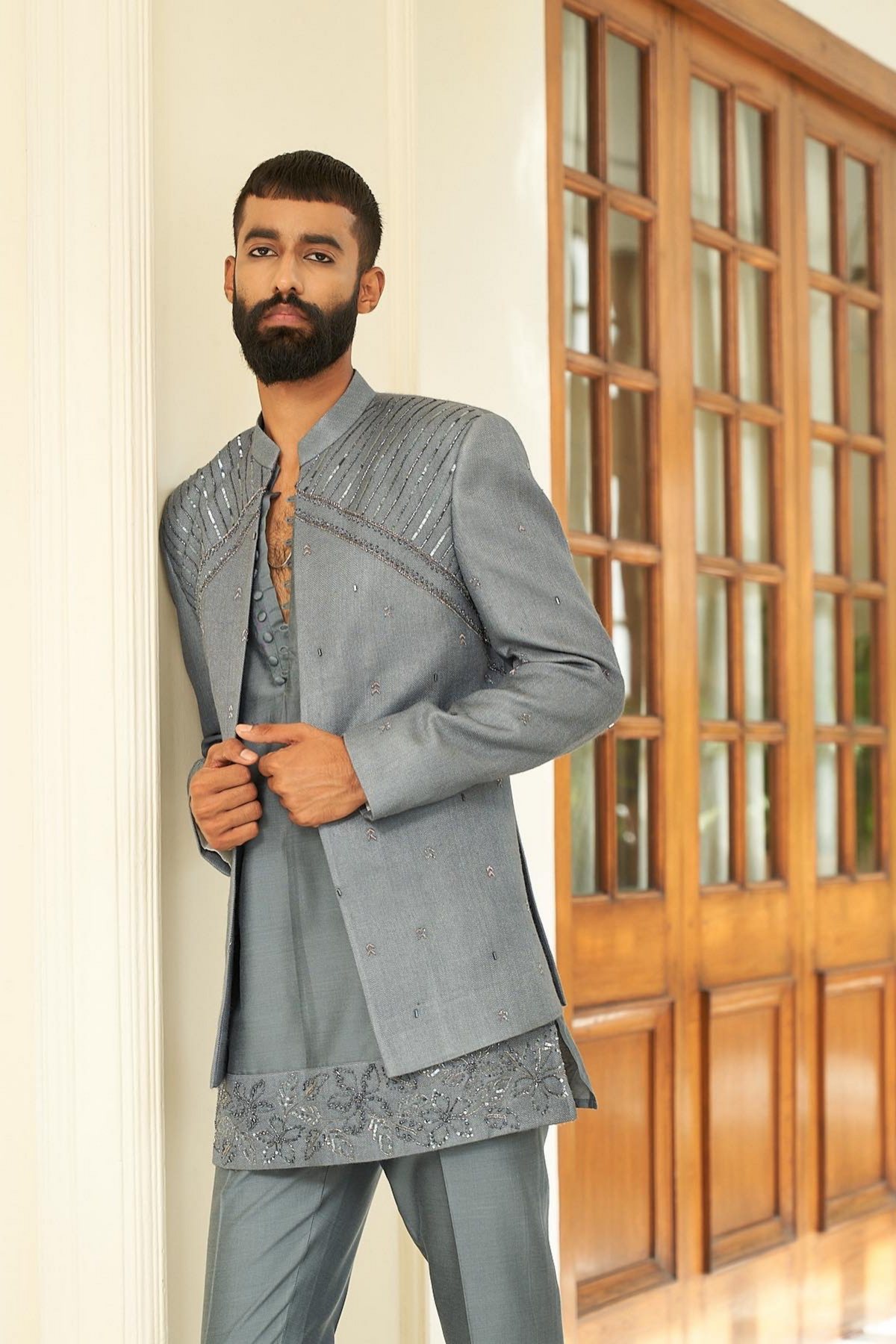 Lava Smoke Jacket Set