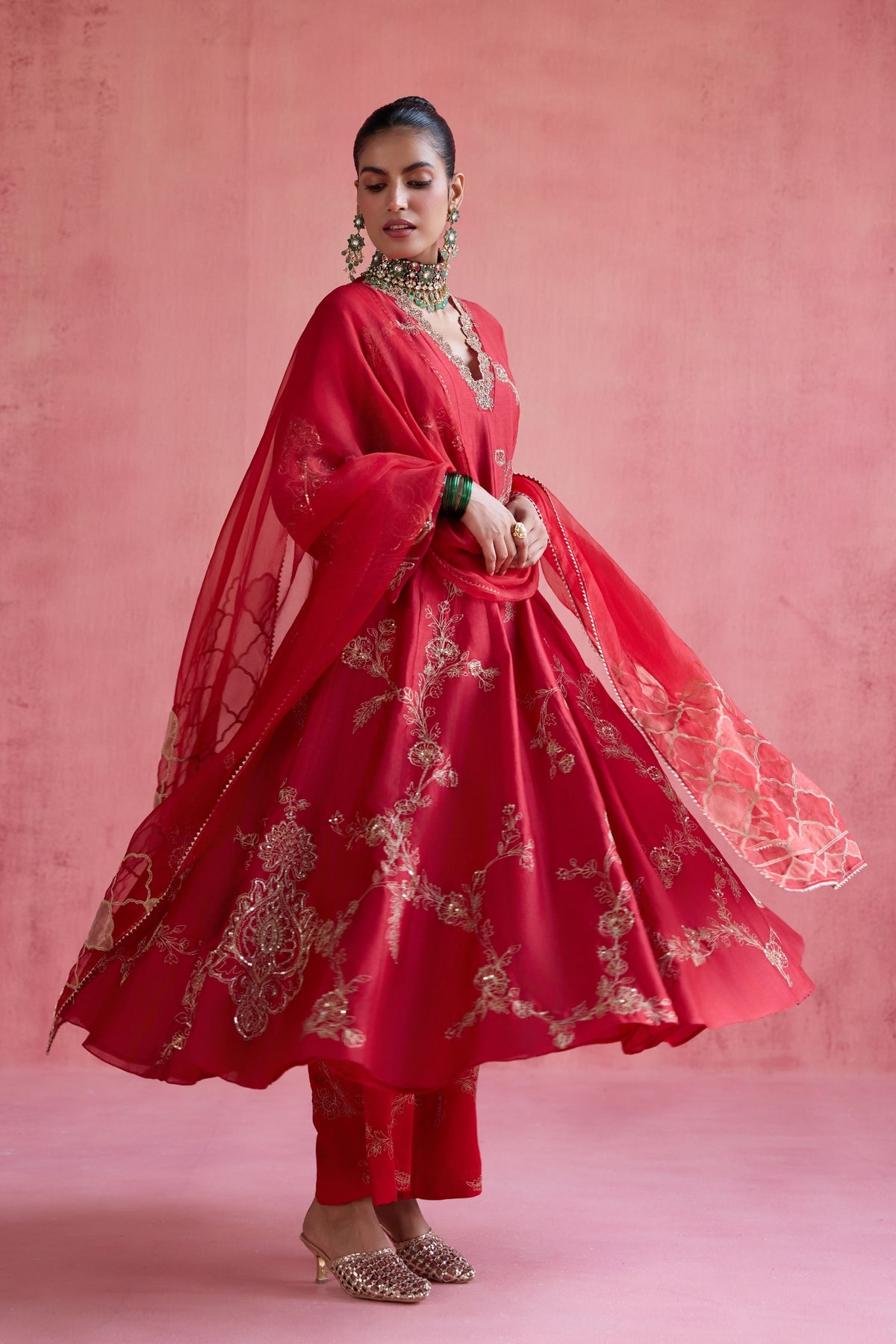 Nazm Anarkali Set