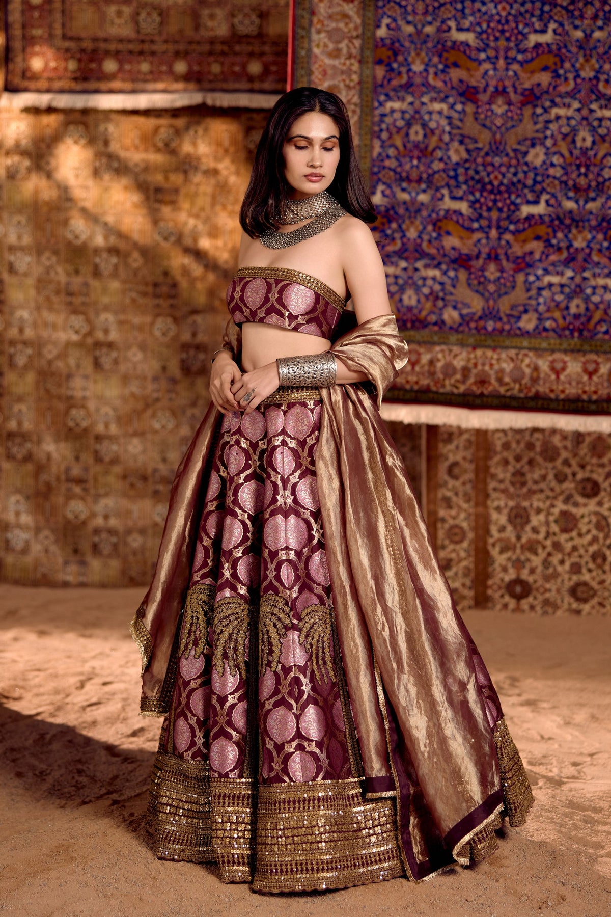 Mehr E Sher Lehenga Set