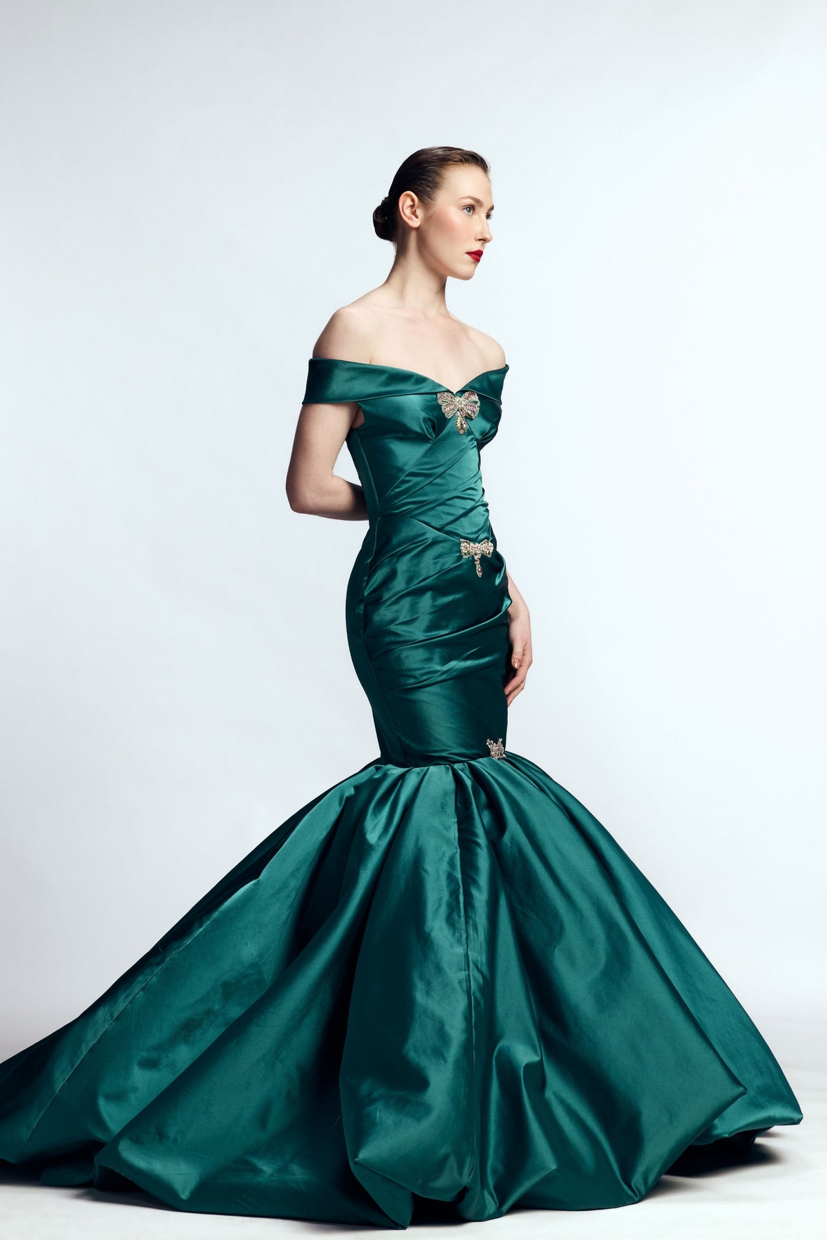 Off Shoulder Mermaid Gown