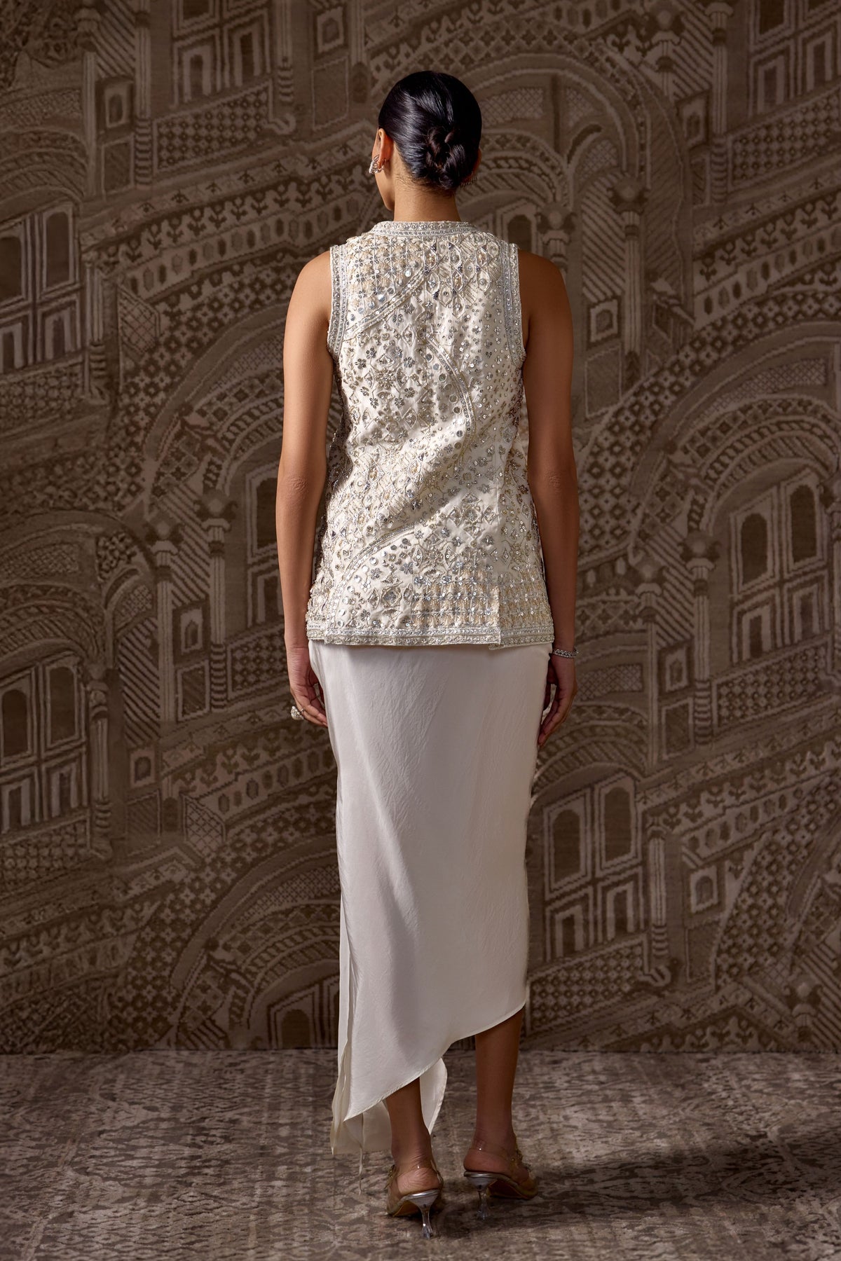 Vestige Jacket Skirt Set