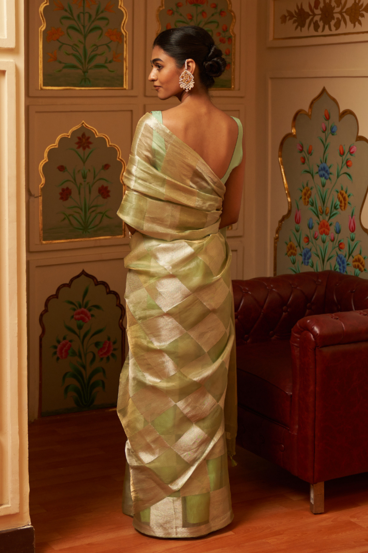 Kalyani Green Saree