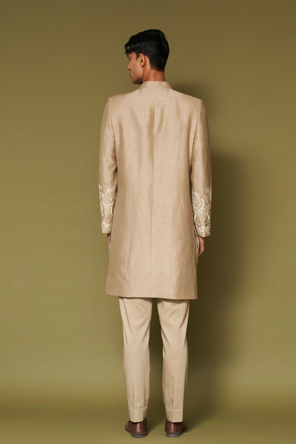 Sand Dori Sherwani Set