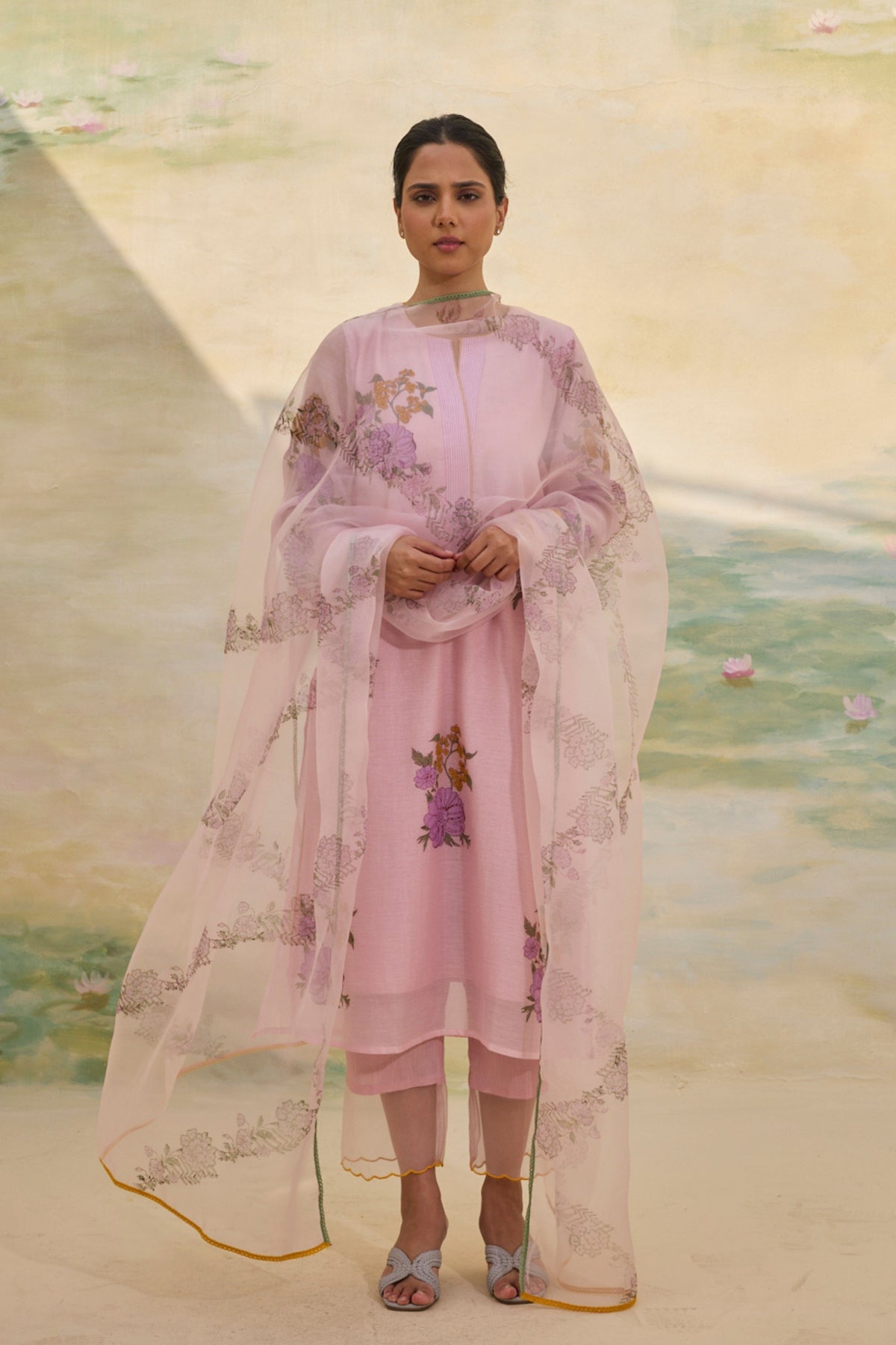 Charm Violet Kurta Set