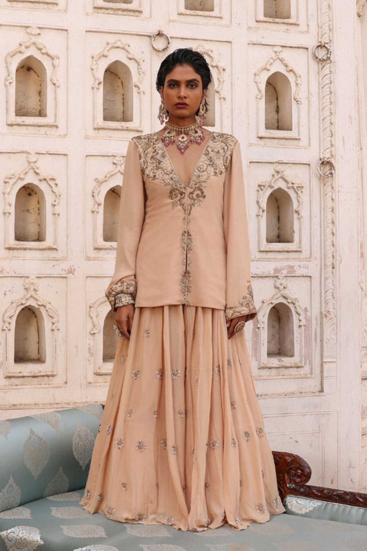 Baagh Sharara Set