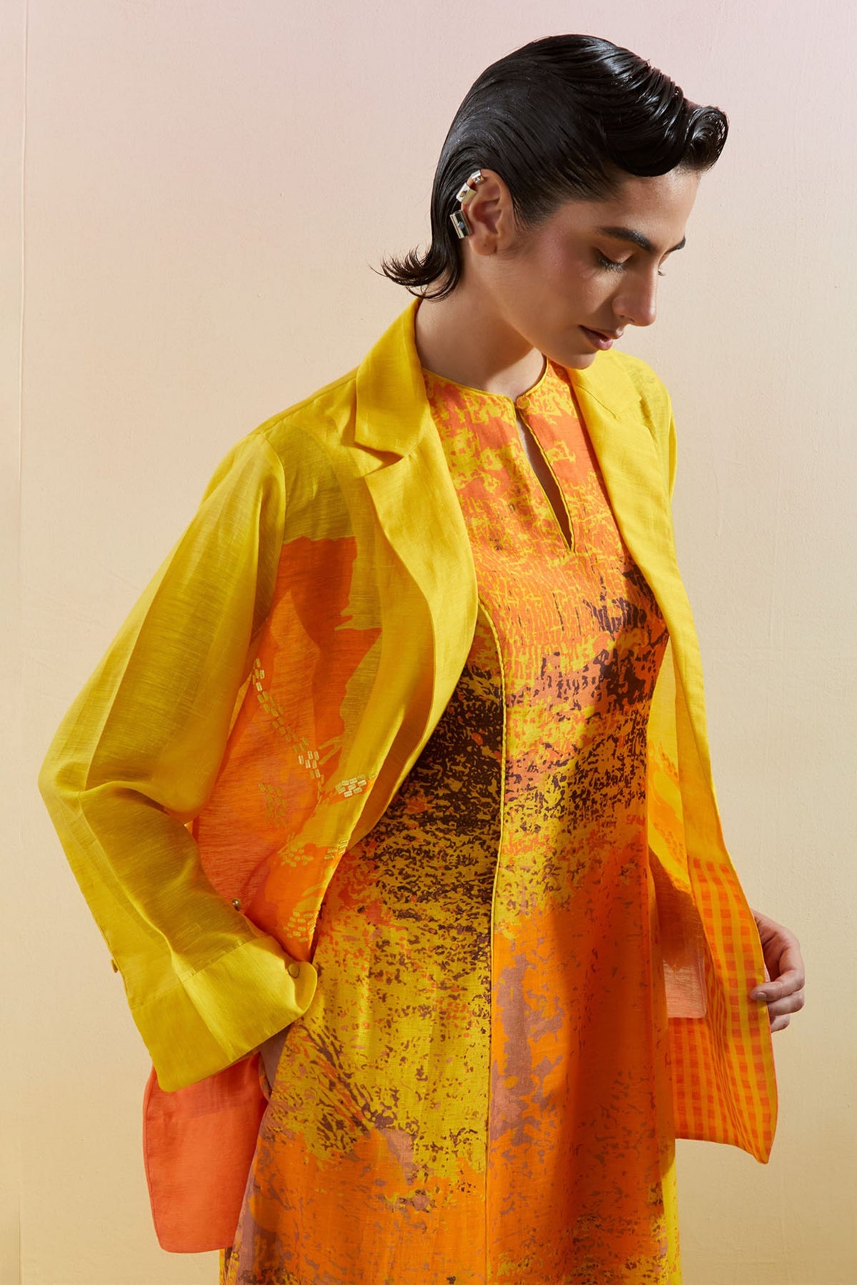 Gliss Yellow Jacket Set