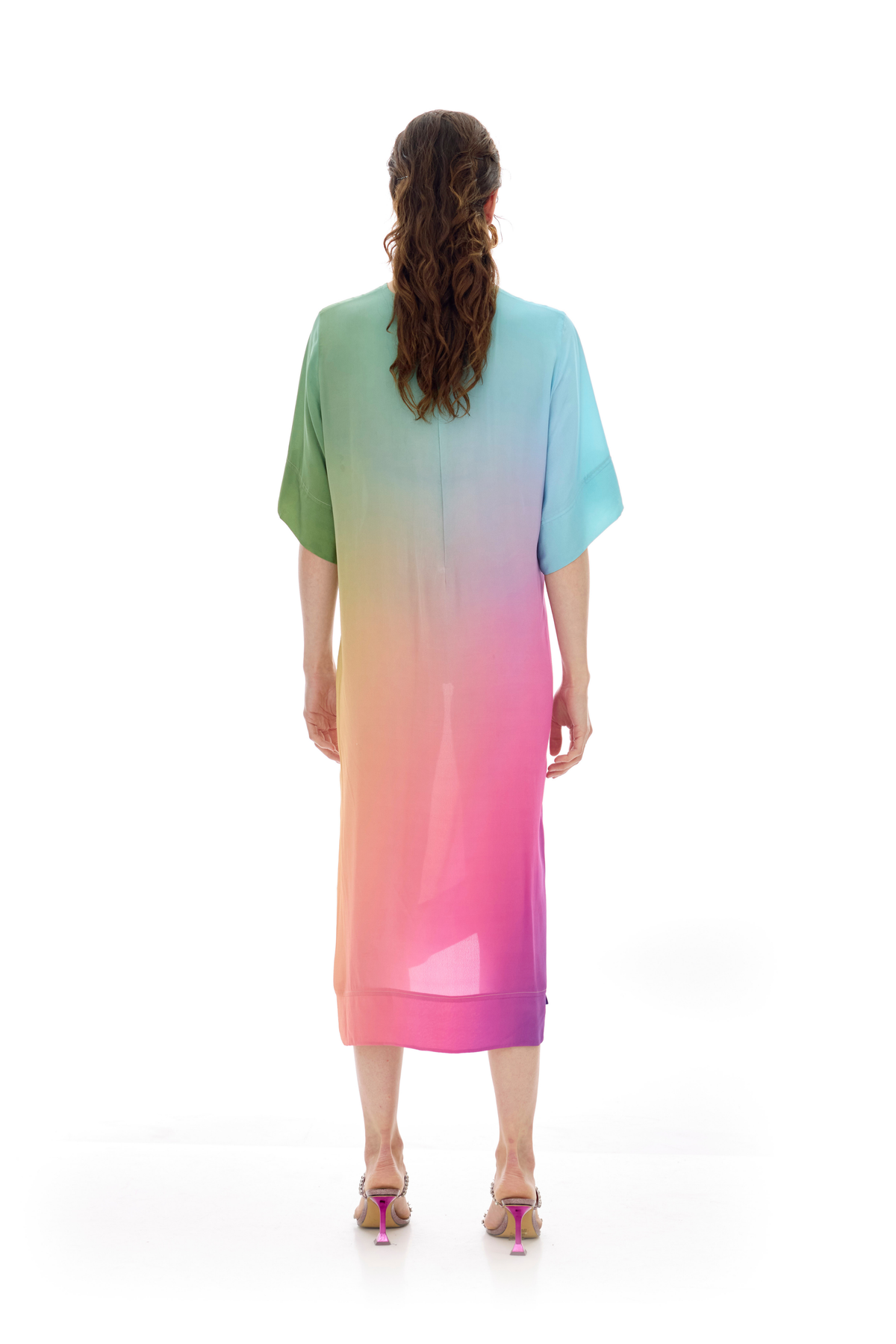 Merlot Draped Dress