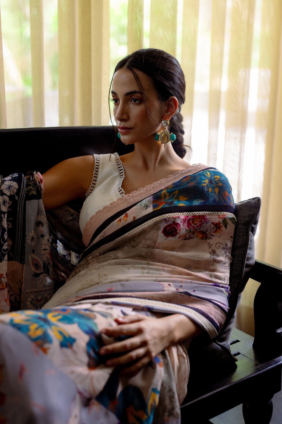 Ira Chanderi Saree Set
